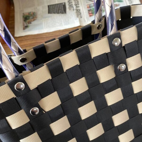 Black Kitty Tote Bag - Image 6