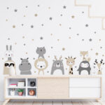 Cartoon Animal Wall Stickers