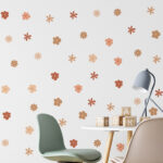 Colorful Flowers Wall Decor