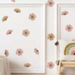 Nordic Style Daisy Wall Stickers