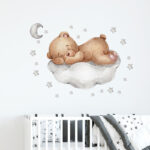 Little Bear Sleeps in the Cloud Decals