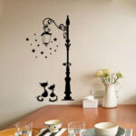 Romantic Cat Street Lights