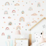 Boho Rainbow Wall Stickers