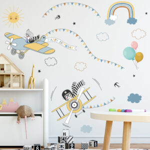 Airplane Wall Stickers
