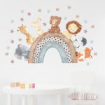 Cartoon Animal Wall Stickers