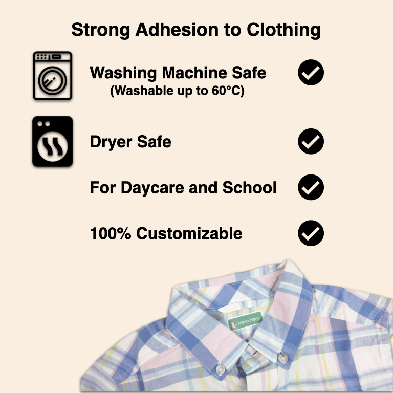 104 Pcs Bluey Iron On Clothing Name Labels - Image 8