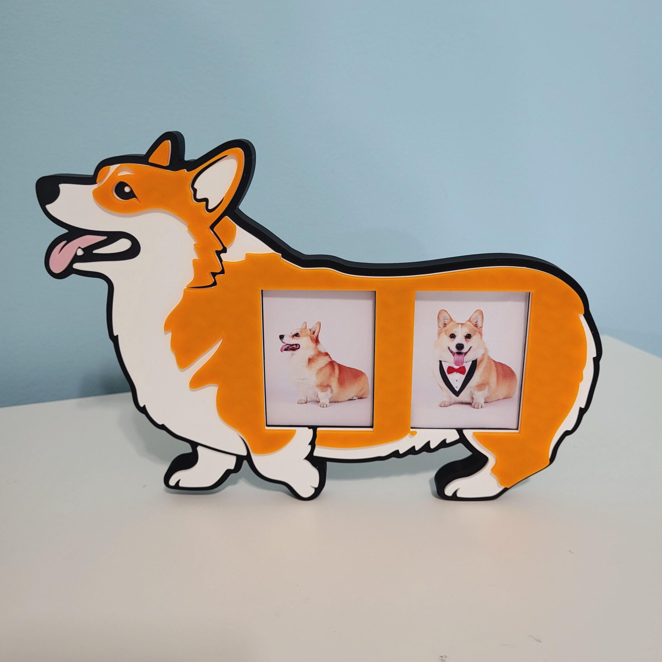 Personalized Pet Photo Frame | Cute Dog-Shaped Photo Frame | Dog Photo Frame | Dog Memorial Gift| Pet Lover Gift | Picture Frame | Dog Gift - Image 3