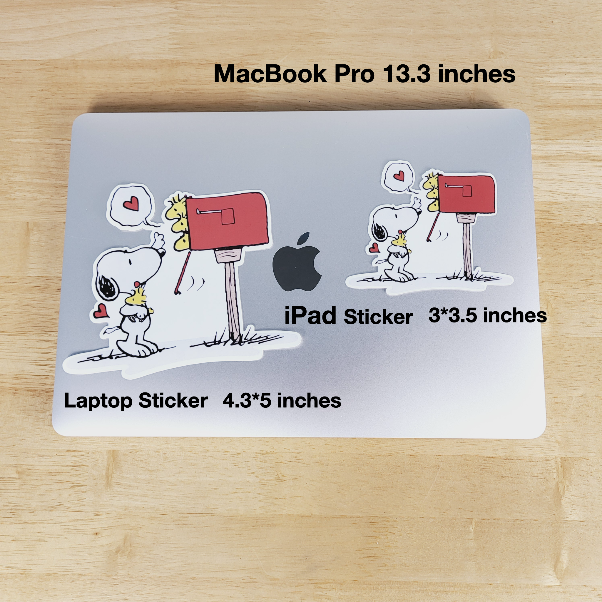 Valentine Snoopy Sticker, Peanuts Sticker, Pink Heart Mail Sticker, Snoopy Decal Sticker for Phones, Laptops, Tablets, iPad, Water Bottle Sticker - Image 5