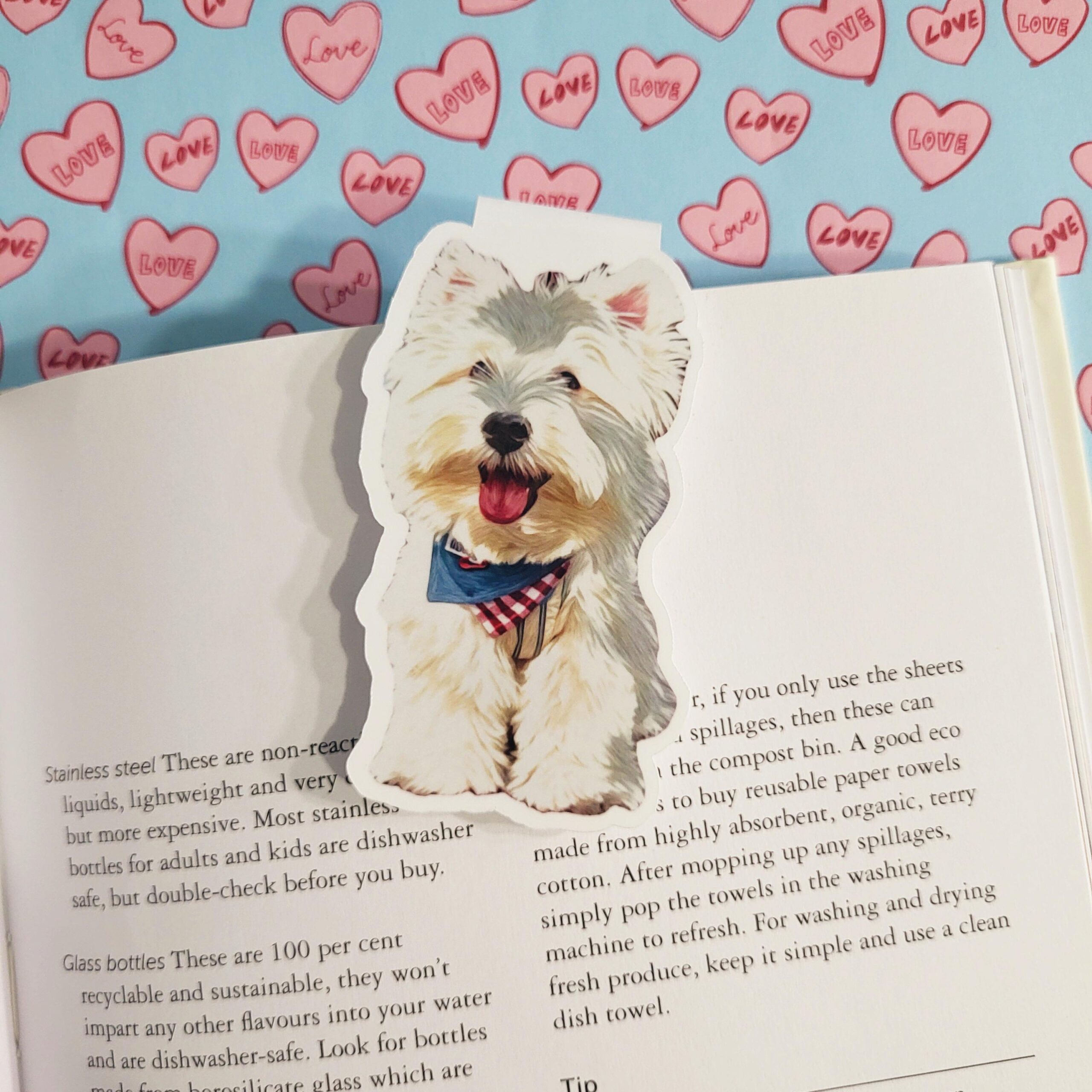 Custom Dog Photo Bookmarks, Personalized Magnetic Pet Bookmark, Custom Pet Bookmark, Book Accessories Gift for Reader - Image 6