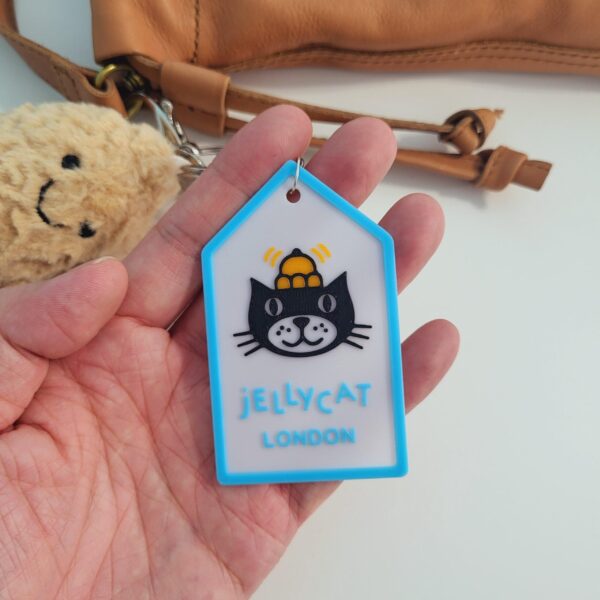 Custom Jellycat Style Tags | Personalized Name Keychain | Gifts for Boys or Girls | Kids Birthday Party Favors