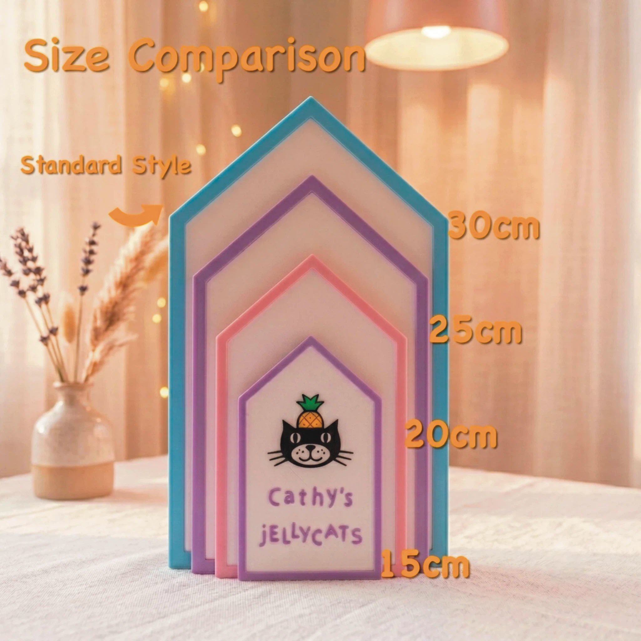 Custom Pineapple Name Sign | 3D Printed Display Tag for Shelves | Personalized Name Tag | Kid's Room Decor - Image 5