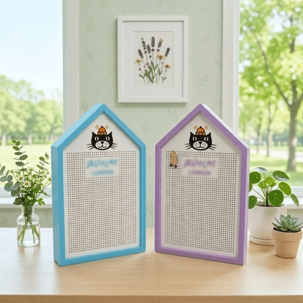Personalised Jellycat Inspired Pin Board | 35mm Extra-Thick | Self-Standing Pin Collector Organizer | Pin Badge Display Holder | Kid’s Room Decor