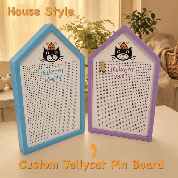 Custom Jellycat Pin Board | 35mm Extra-Thick | Self-Standing Pin Collector Organizer | Pin Badge Display Holder | Kid’s Room Decor