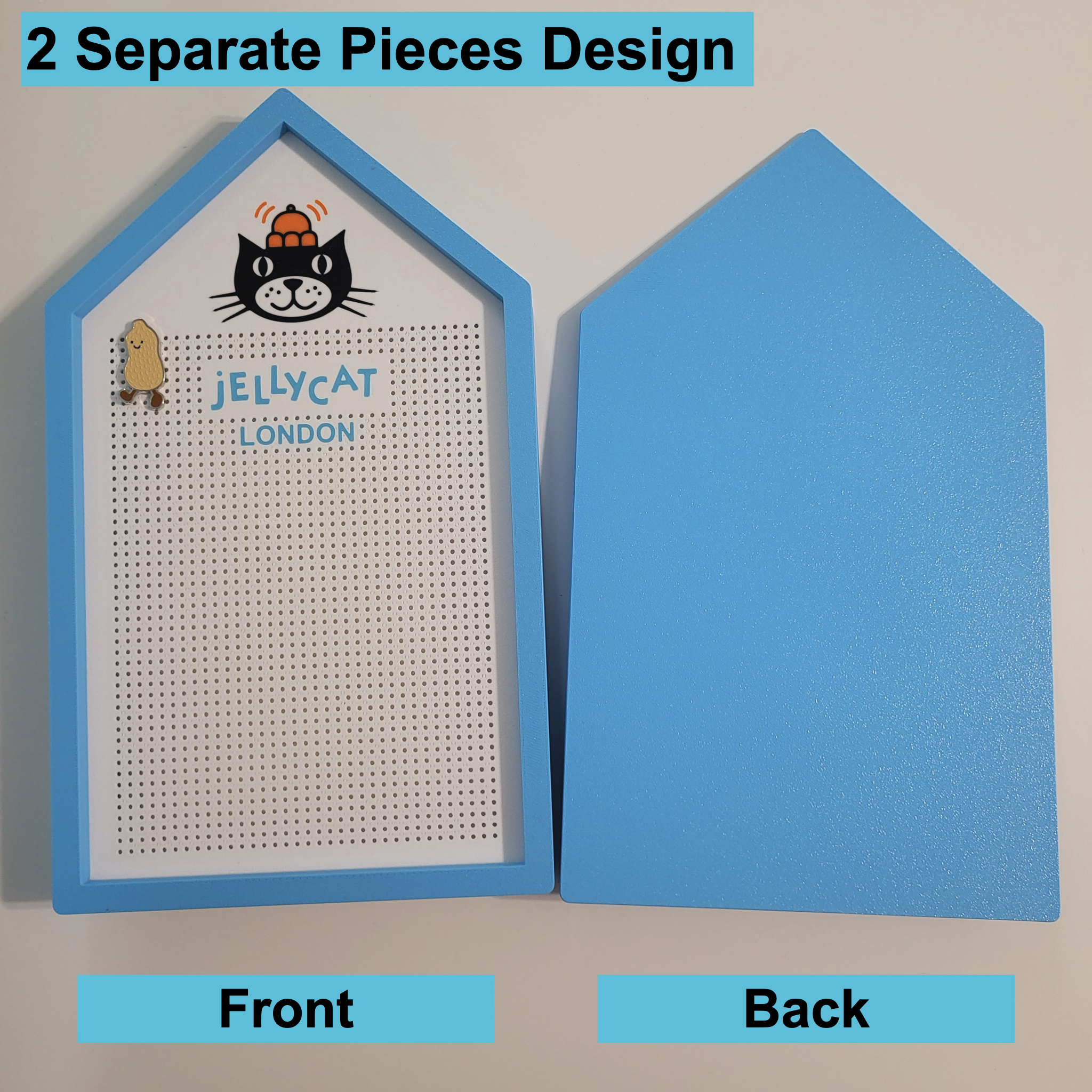Custom Jellycat Pin Board | 35mm Extra-Thick | Self-Standing Pin Collector Organizer | Pin Badge Display Holder | Kid's Room Decor - Image 9