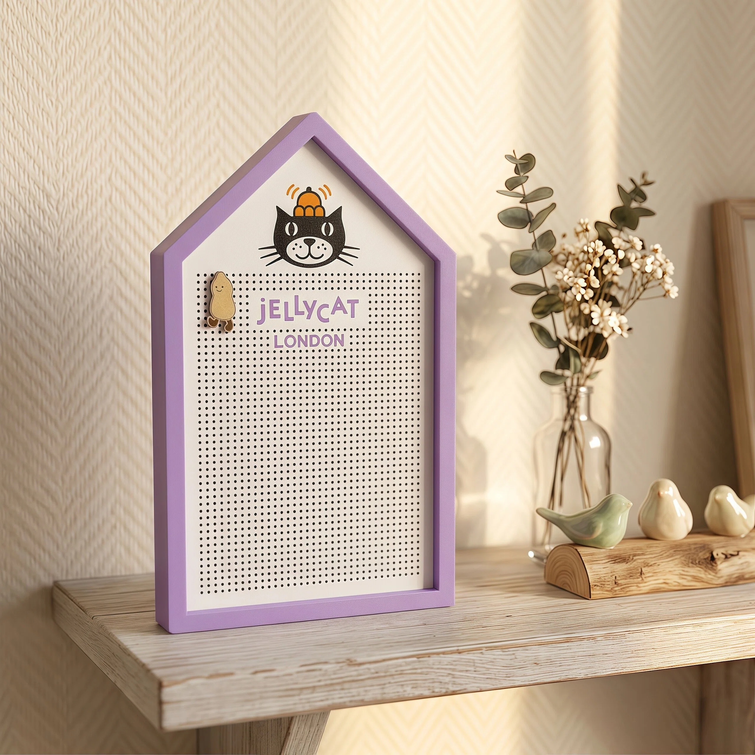 Custom Jellycat Pin Board | 35mm Extra-Thick | Self-Standing Pin Collector Organizer | Pin Badge Display Holder | Kid's Room Decor - Image 5