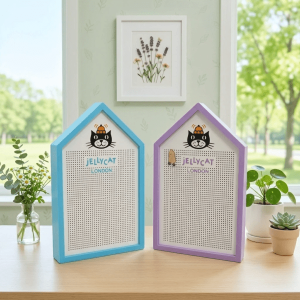 Personalised Jellycat Inspired Pin Board | 35mm Extra-Thick | Self-Standing Pin Collector Organizer | Pin Badge Display Holder | Kid’s Room Decor