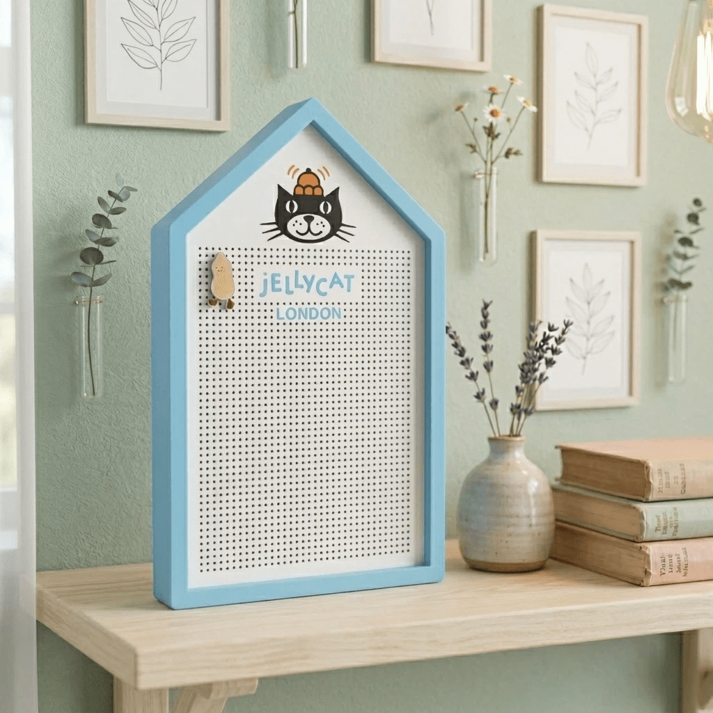 Personalised Jellycat Inspired Pin Board | 35mm Extra-Thick | Self-Standing Pin Collector Organizer | Pin Badge Display Holder | Kid's Room Decor - Image 2