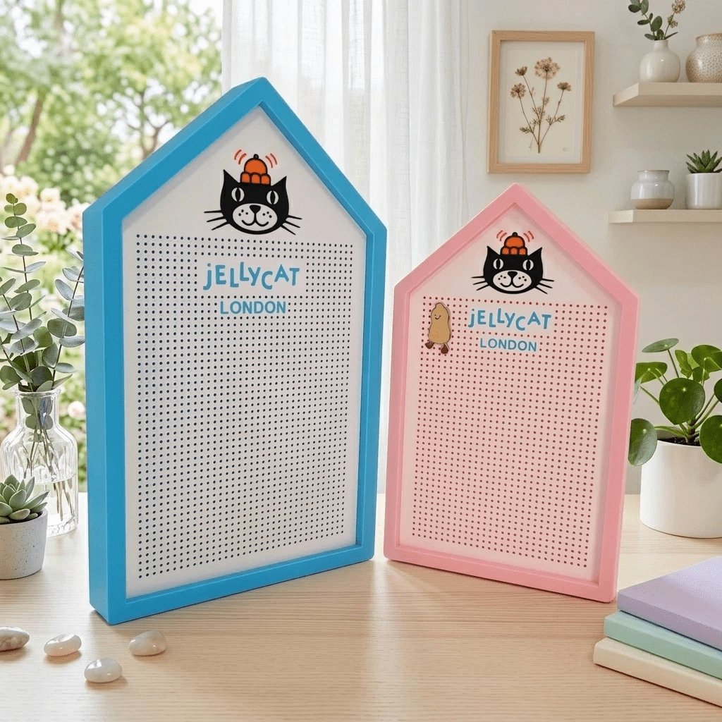 Personalised Jellycat Inspired Pin Board | 35mm Extra-Thick | Self-Standing Pin Collector Organizer | Pin Badge Display Holder | Kid's Room Decor - Image 3