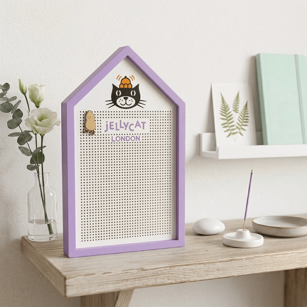 Personalised Jellycat Inspired Pin Board | 35mm Extra-Thick | Self-Standing Pin Collector Organizer | Pin Badge Display Holder | Kid's Room Decor - Image 5
