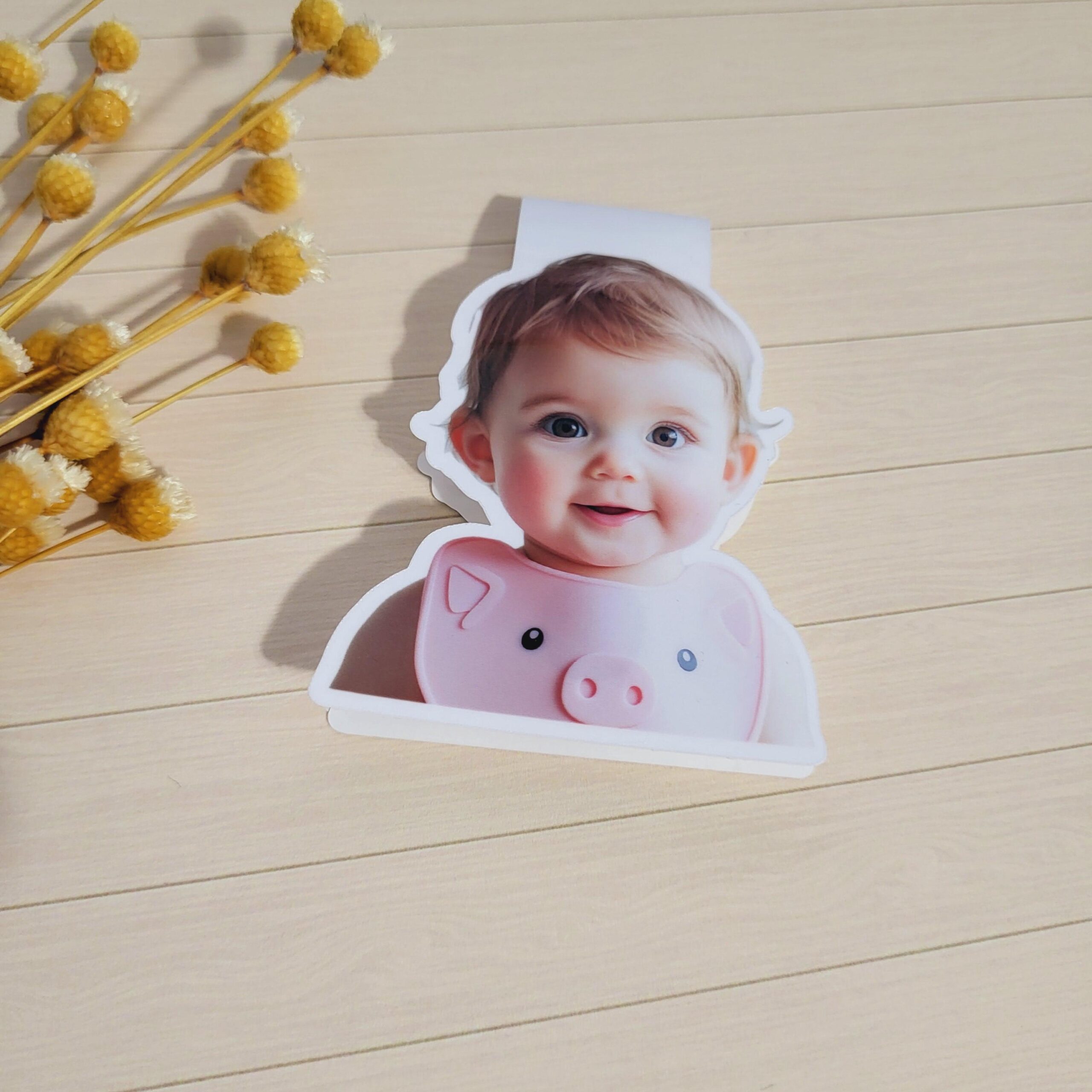 Personalized Photo Bookmark, Custom Face Bookmark, Magnetic Bookmark, Custom Bookmark, Gift for Grandparents, Book Gift, Gift for Mom - Image 4