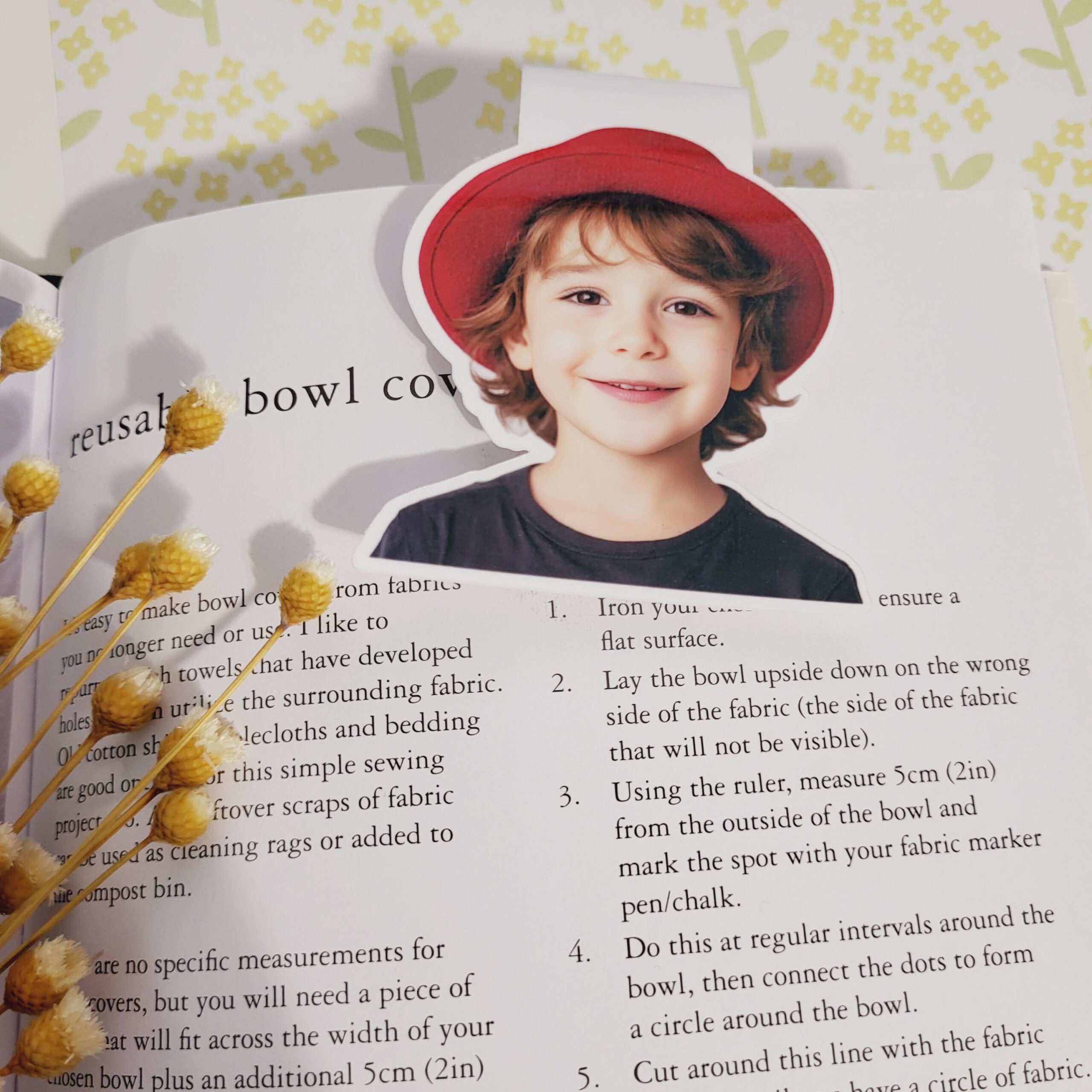 Personalized Photo Bookmark, Custom Face Bookmark, Magnetic Bookmark, Custom Bookmark, Gift for Grandparents, Book Gift, Gift for Mom - Image 7