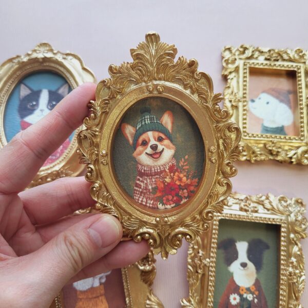 Custom Pet Fridge Magnet or Stand, Custom Pet Portraits, Gift for Pet Lover, Dog Paintings, Cat Paintings,Pet Memorial, Pet Birthday Gift