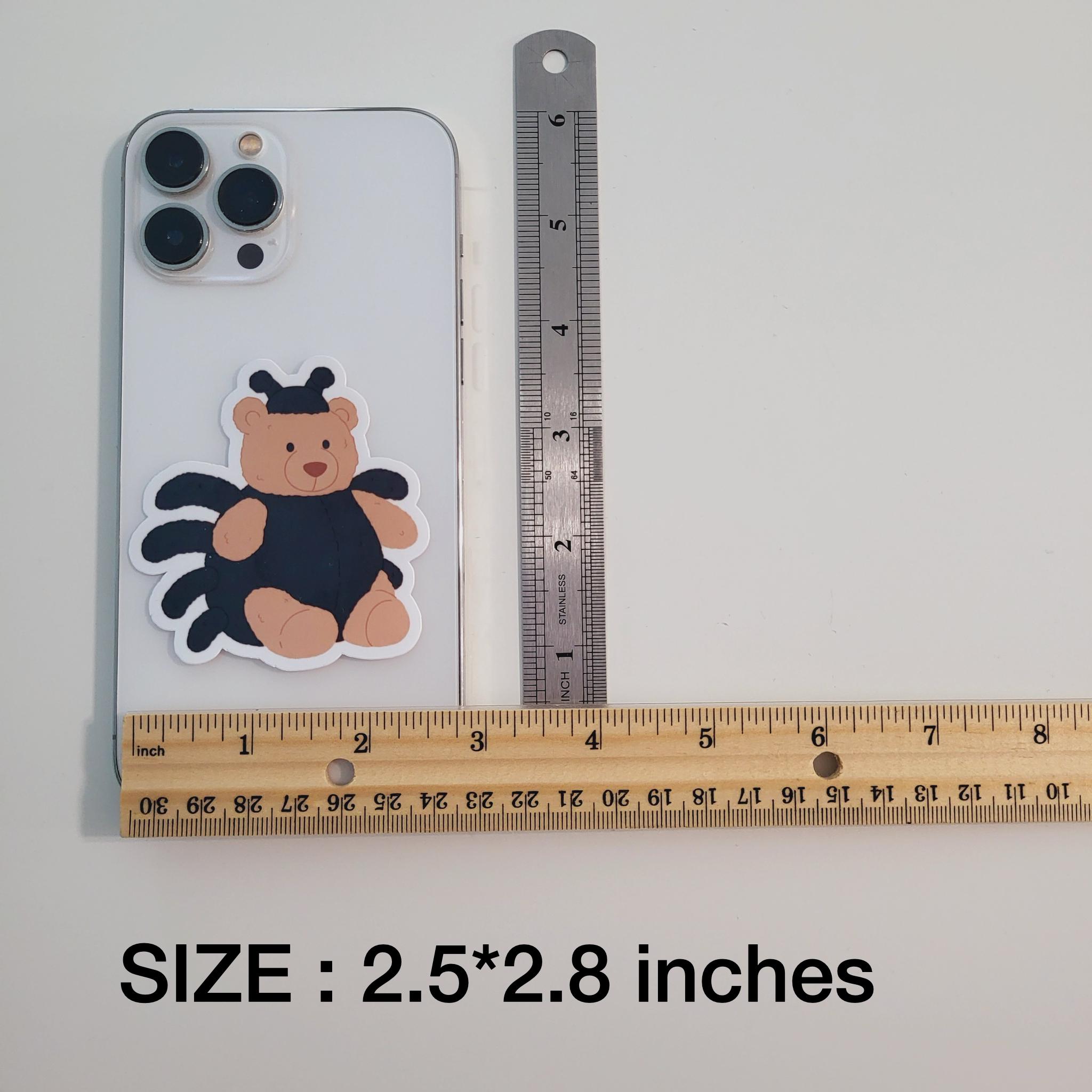 Halloween Theme Jellycat Style Stickers for Phones, Laptops, Tablets, IPad, MacBook, Computer Decal, Water Bottle Sticker, Jellycats Fans Gifts - Image 6