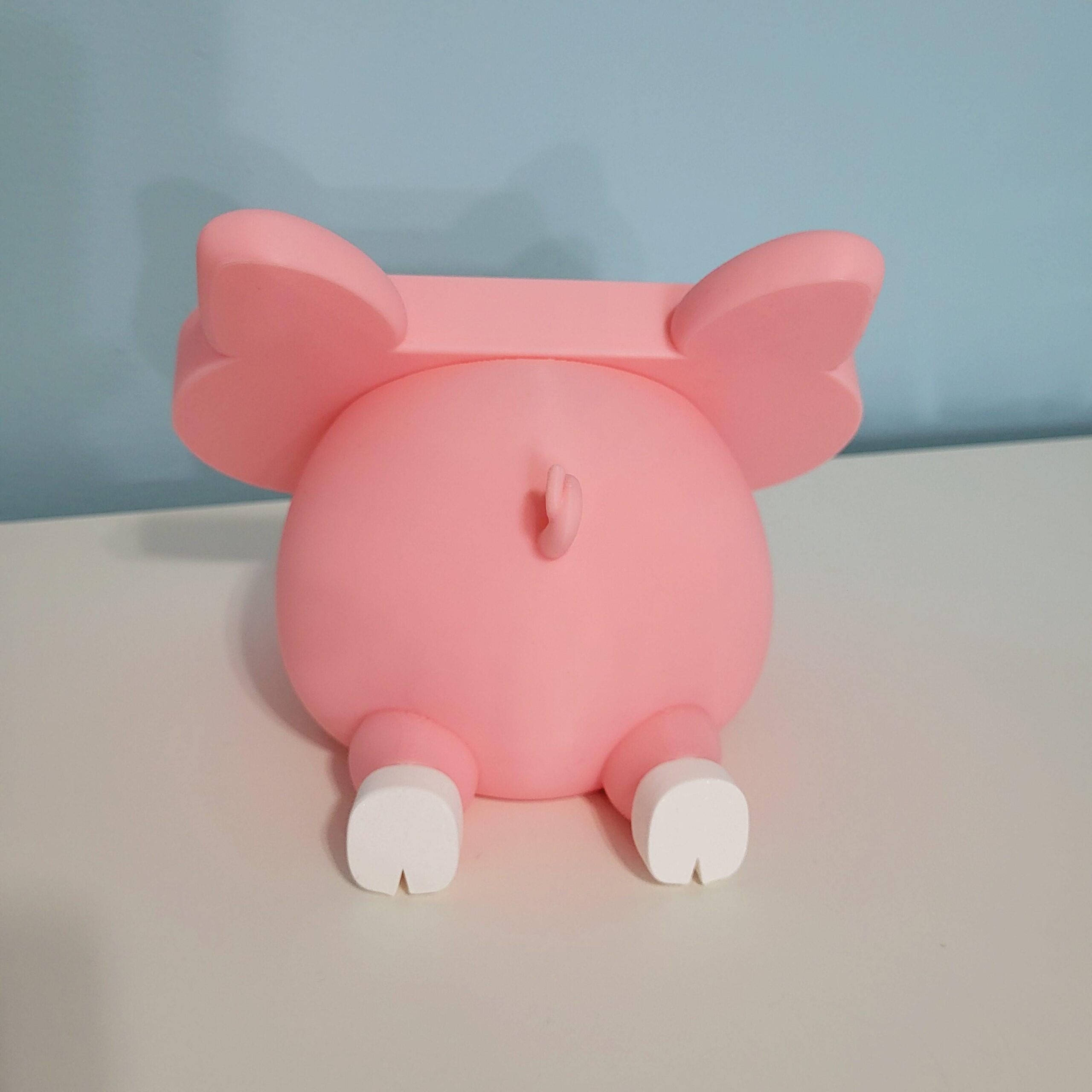 Pig Eyeglasses Holder | Phone Stand | Animal Desk Organizer | 3D Printed Desk Decor | Gift for Girlfriend |Office Gift for Coworker - Image 8