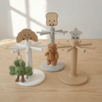 Jellycat Style Spinner Display Stand for Keychains| Desk Decor Organizer|Toy & Bag Charm Display｜Gift for Jellycat Fans| Jellycat Collectors