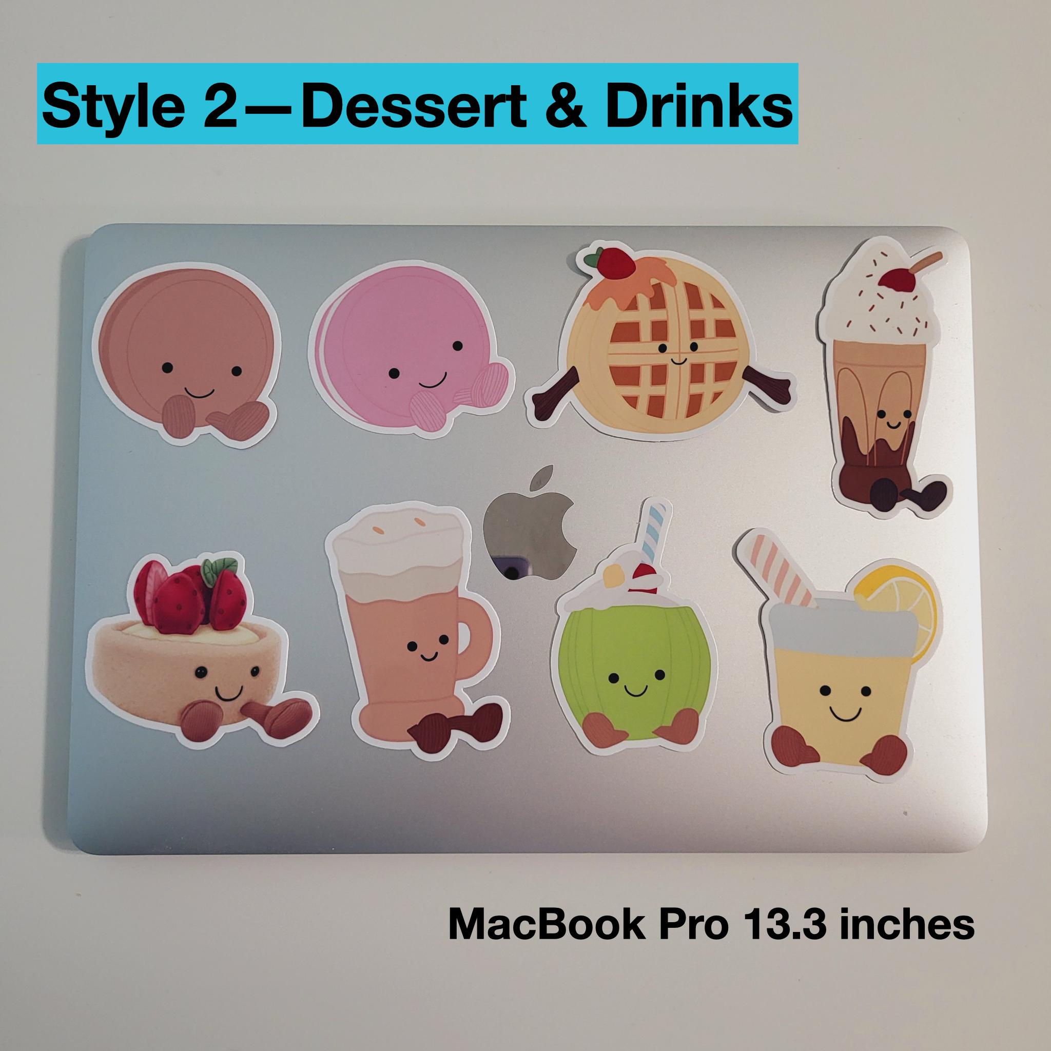 Jellycat Fruit & Veg Sticker, Dessert & Drinks Sheet for Phones, Laptops, Tablets, IPad, MacBook, Computer Decal, Water Bottle Sticker, Jellycats Fans Gifts - Image 17