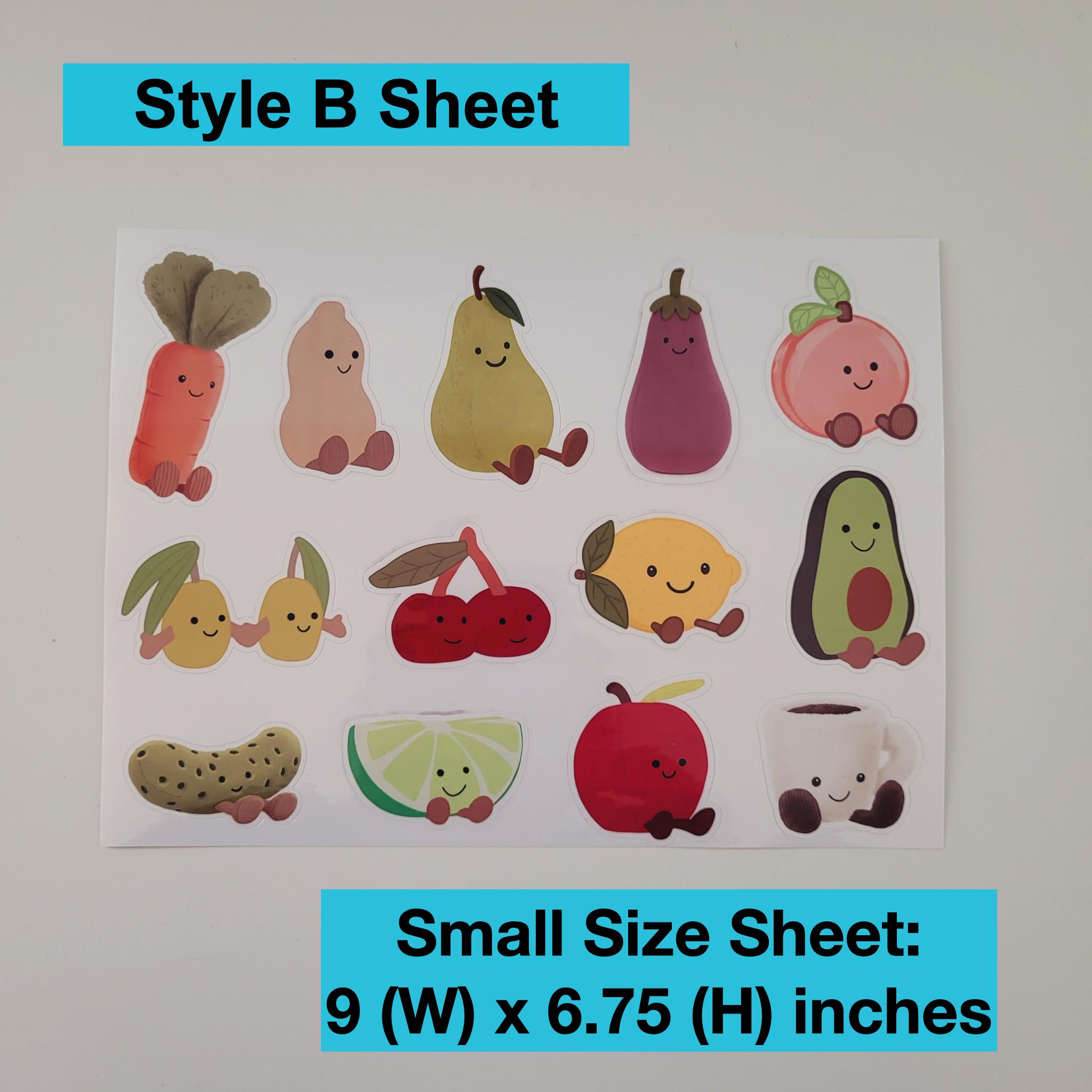 Jellycat Small Sticker Sheet for Phones, Laptops, Tablets, IPad, MacBook, Computer Decal, Water Bottle Sticker, Jellycats Fans Gifts - Image 12