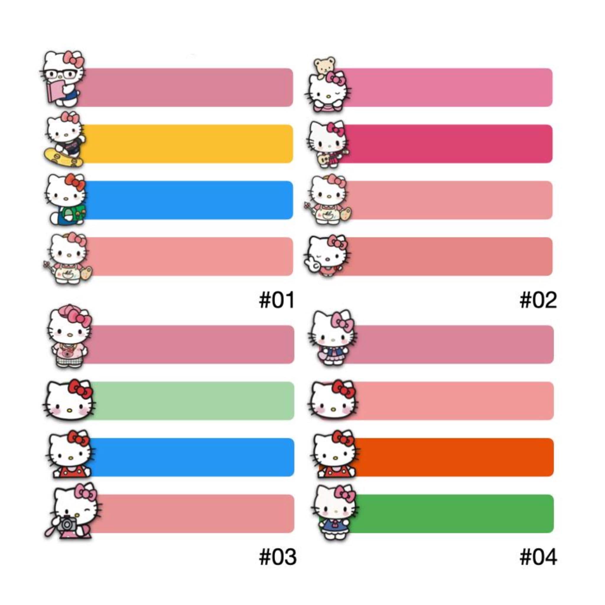 62 Pcs Kitty Waterproof Name Sticker,Daycare Label, School Supply Sticker, Personalized Gift Label, Kids Bottle Label - Image 12