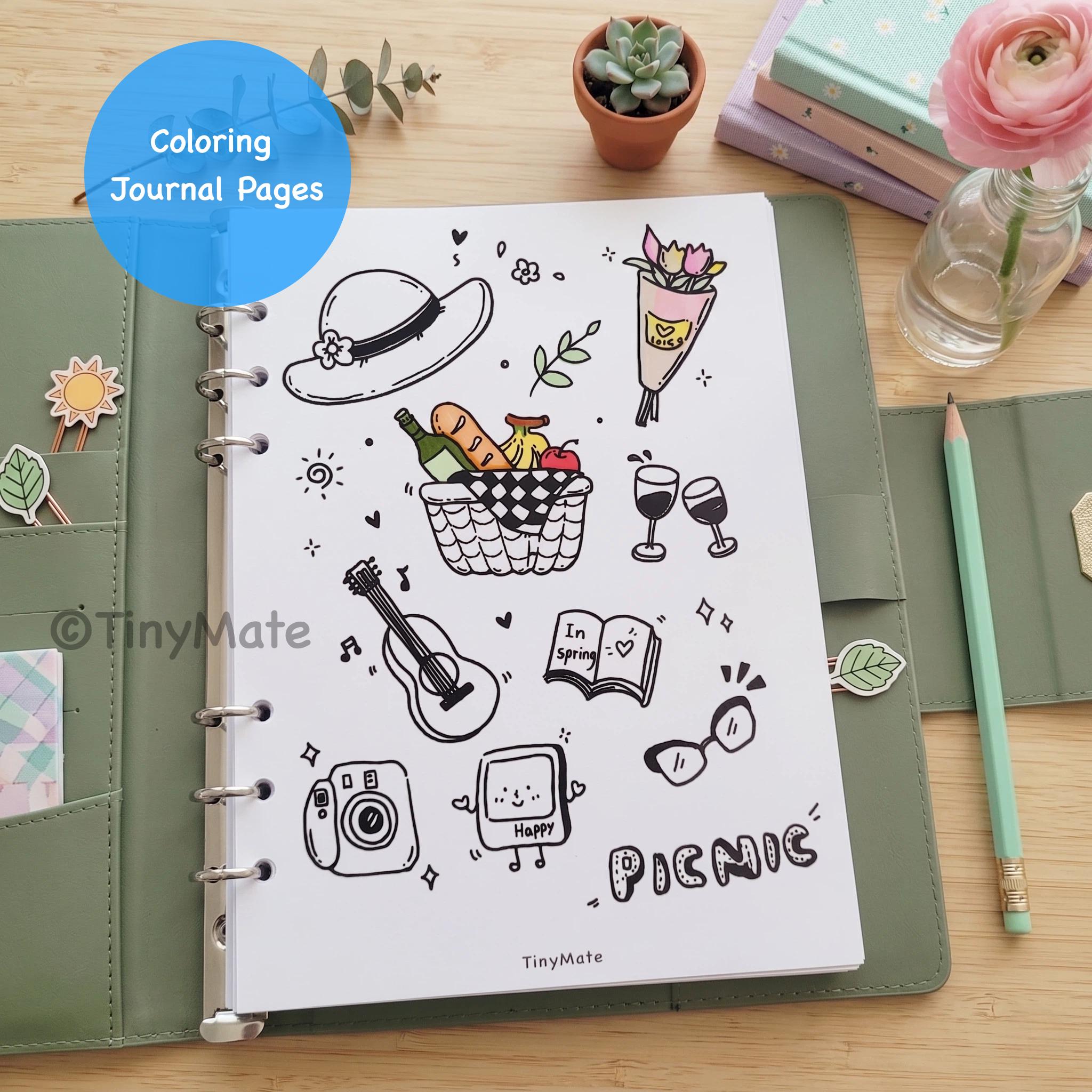 Undated Journal Bundles | Done-for-You Printable Digital Pages | A5/A4 Size/Us Letter | No Design Needed Daily Weekly Monthly Yearly - Image 18