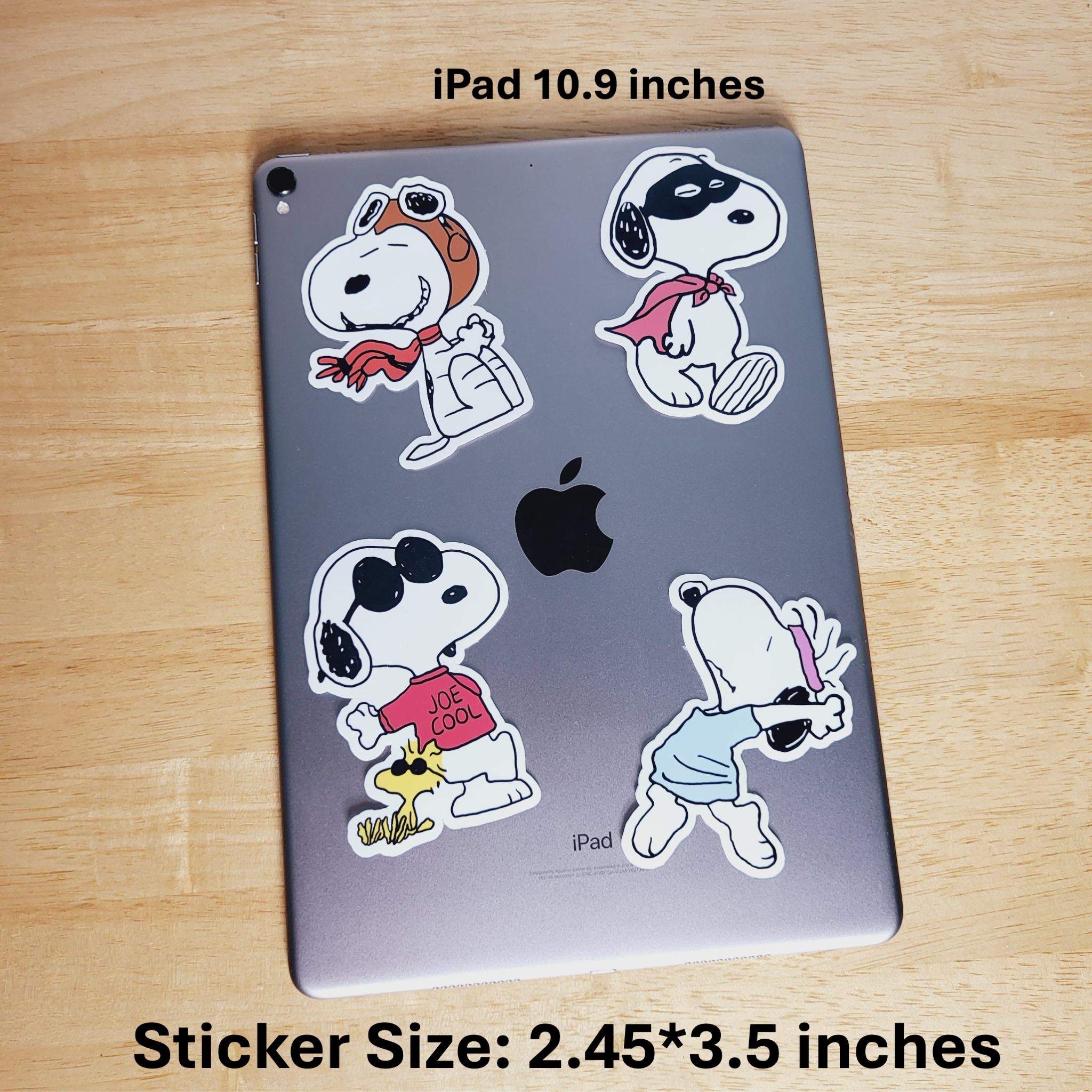 Snoopy Waterproof Stickers, Cute Cartoon Decal Sticker for Phones, Laptops, Tablets, iPad, MacBook, Computer Decal, Water Bottle Sticker - Image 7
