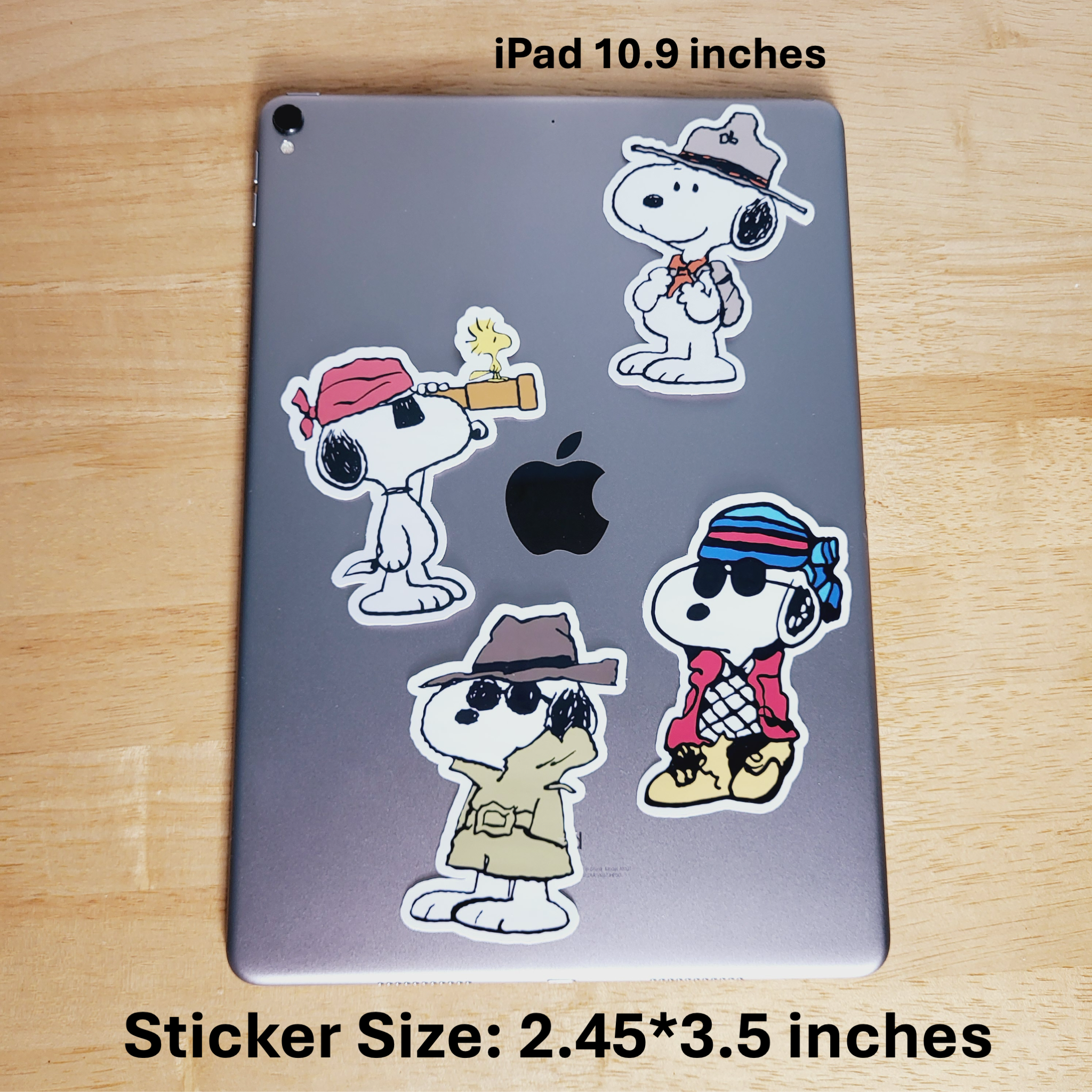 Snoopy Waterproof Stickers, Cute Cartoon Decal Sticker for Phones, Laptops, Tablets, iPad, MacBook, Computer Decal, Water Bottle Sticker - Image 8