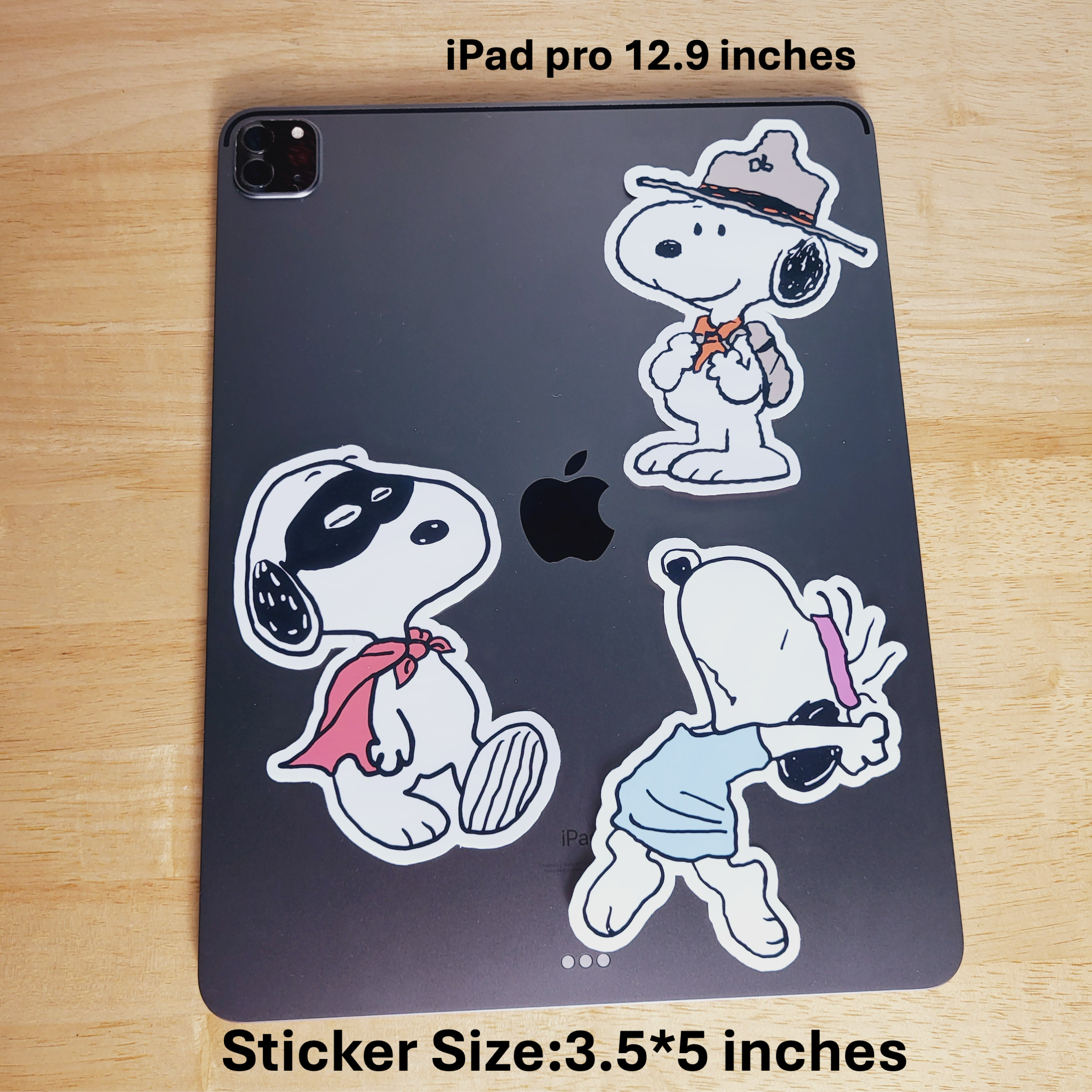 Snoopy Waterproof Stickers, Cute Cartoon Decal Sticker for Phones, Laptops, Tablets, iPad, MacBook, Computer Decal, Water Bottle Sticker - Image 6