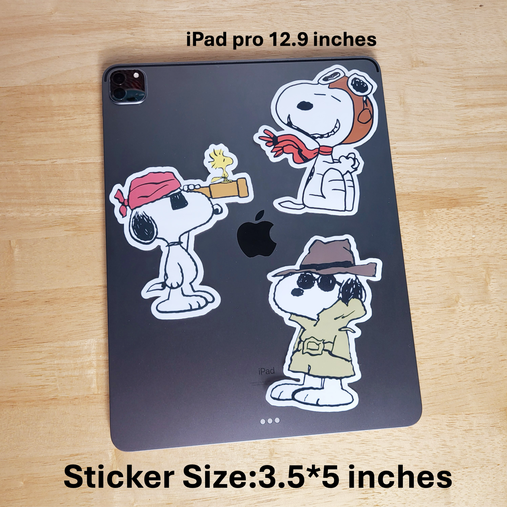 Snoopy Waterproof Stickers, Cute Cartoon Decal Sticker for Phones, Laptops, Tablets, iPad, MacBook, Computer Decal, Water Bottle Sticker - Image 5