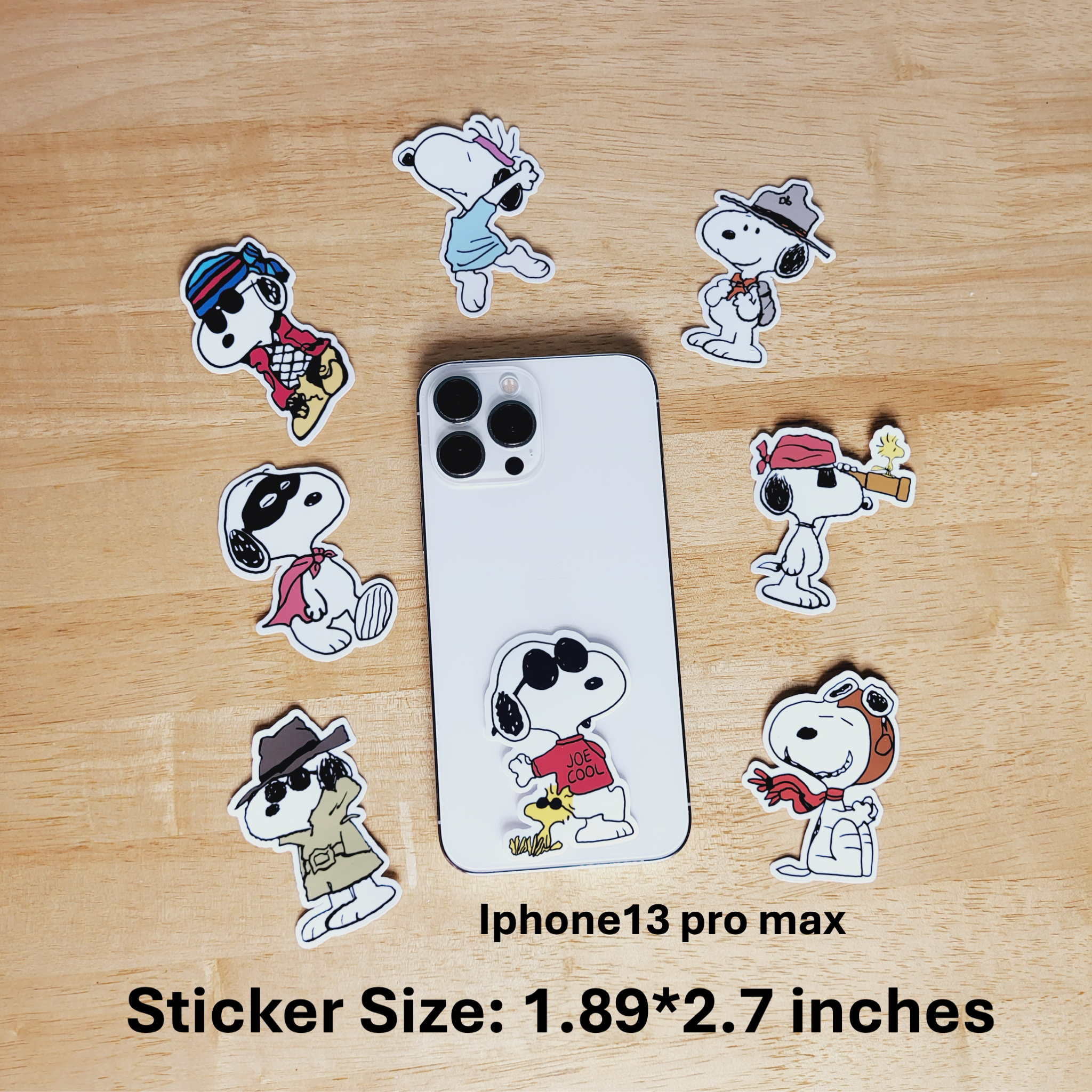 Snoopy Waterproof Stickers, Cute Cartoon Decal Sticker for Phones, Laptops, Tablets, iPad, MacBook, Computer Decal, Water Bottle Sticker - Image 2