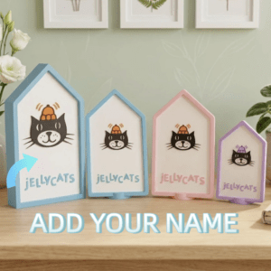 Custom Name Sign for Jellycat Collection