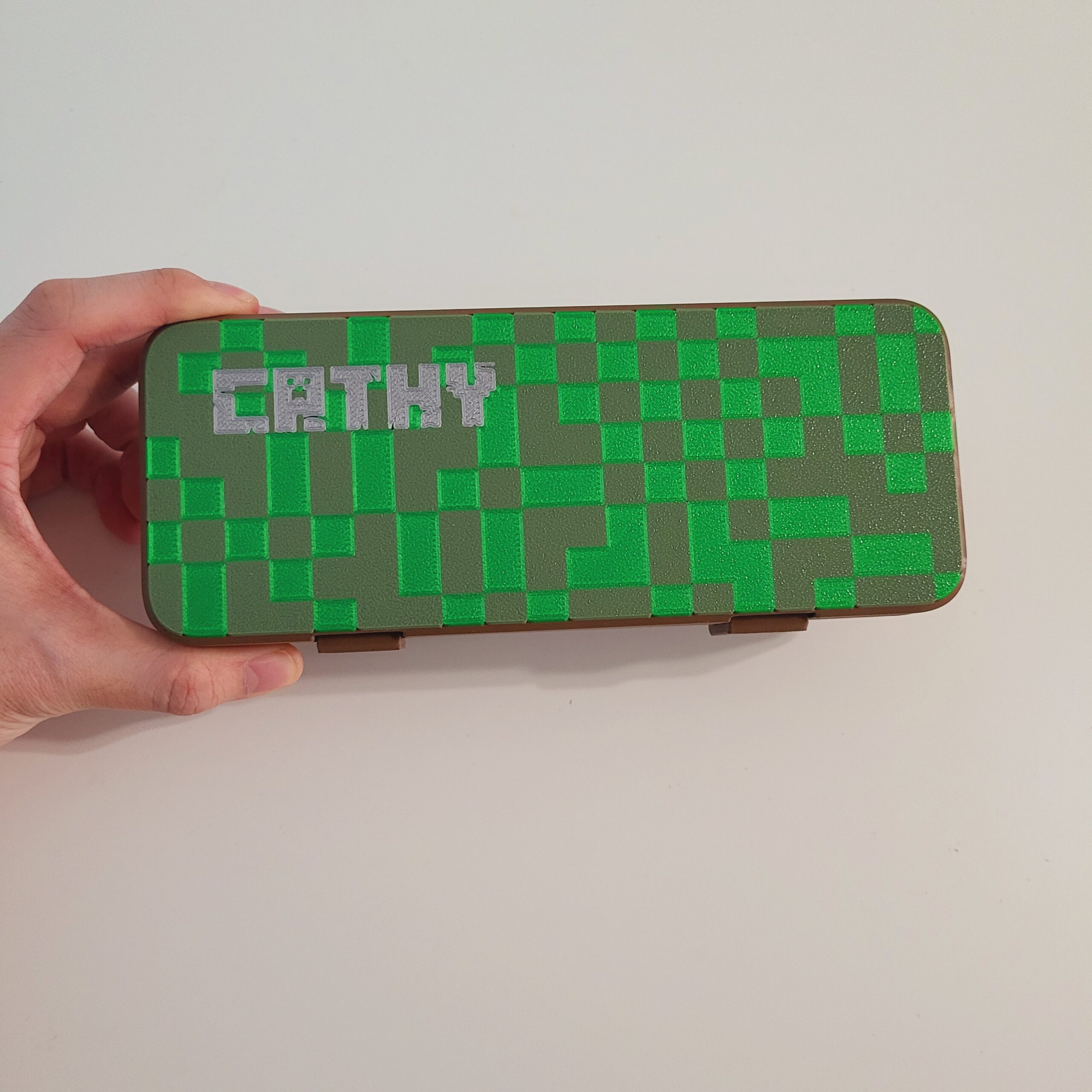Custom Pixel Name Pencil Box, Personalized Pencil Box, Back to School Supplies, PixelArt Pencil Holder, Back to School Gift, Kids Pencil Box - Image 7